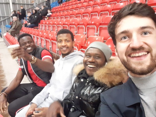 MCR House Project goes to the rugby!